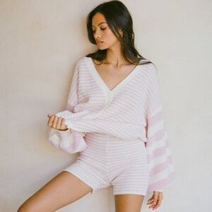 SABO SKIRT Striped Sweater Size XS